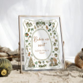 Cold Outdoor Winter Babys sind süß Nehmen Sie eine Poster