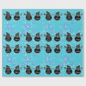 Cold Outside Baby Blue Packpapier (Flach)