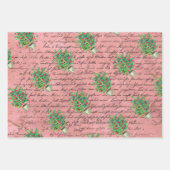 Cold Outside Cup Frohe Weihnachts-glückliche Feier Geschenkpapier Set (Vorderseite 2)