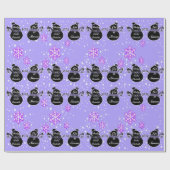 Cold Outside Lila Packpapier (Flach)