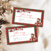 Cold Outside Teddy Bären wie viele Candies Begleitkarte