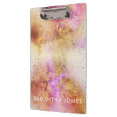 Cold Pink Sky Klemmbrett (Links)