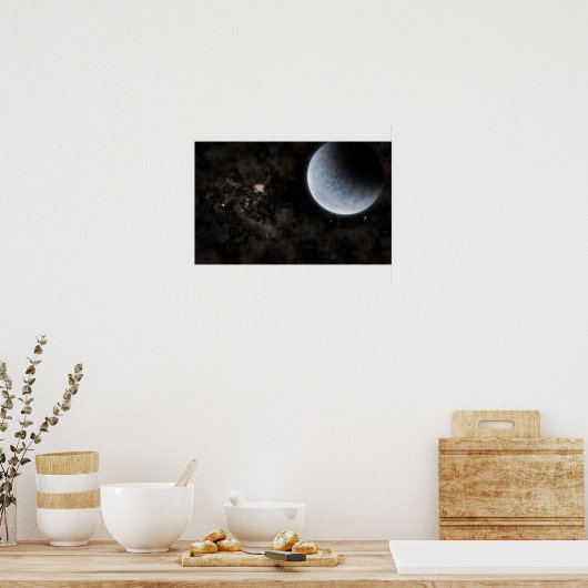 Cold Planet Poster (Küche)