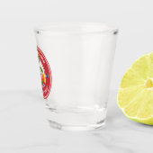 Cold Pressed Juice Smoothies Obstshop Logo Schnapsglas (Rechts)