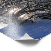 Cold River Fotodruck (Ecke)