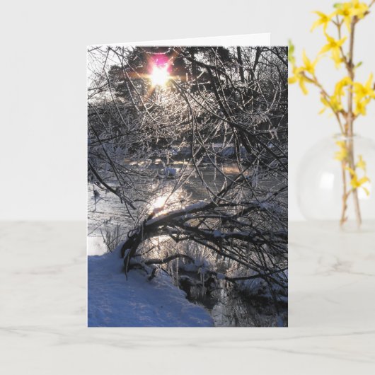 Cold River Hafren Karte (Gelbe Blume)