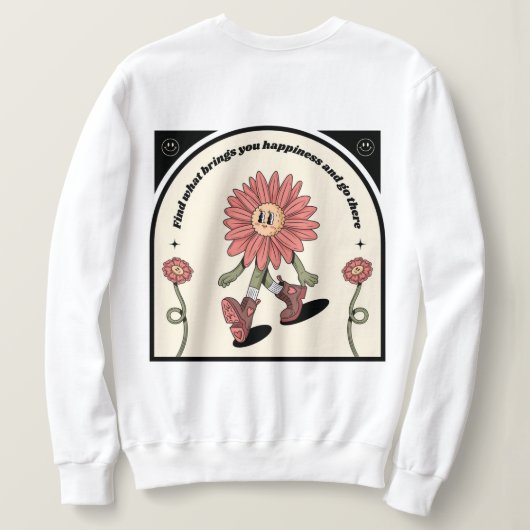 "Cold Series - 4" Sweatshirt (Design Rückseite)