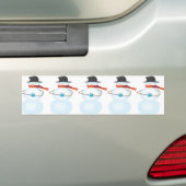Cold Snowman Autoaufkleber (Auf Auto)