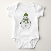 Cold Snowman Baby Strampler (Vorderseite)