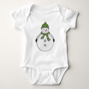 Cold Snowman Baby Strampler