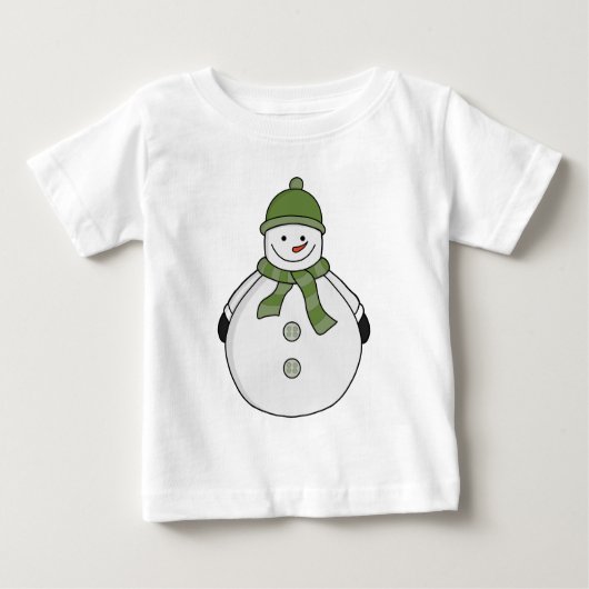 Cold Snowman Baby T-shirt (Vorderseite)