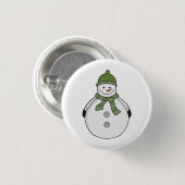 Cold Snowman Button (Vorne & Hinten)