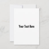 Cold Snowman Dankeskarte (Rückseite)