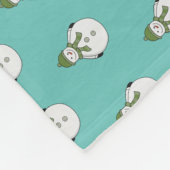 Cold Snowman Fleecedecke (Ecke)