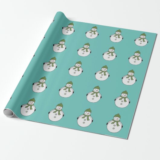 Cold Snowman Geschenkpapier (Ungerollt)