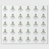 Cold Snowman Geschenkpapier (Flach)