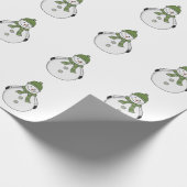 Cold Snowman Geschenkpapier (Ecke)