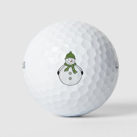 Cold Snowman Golfball (Vorderseite)