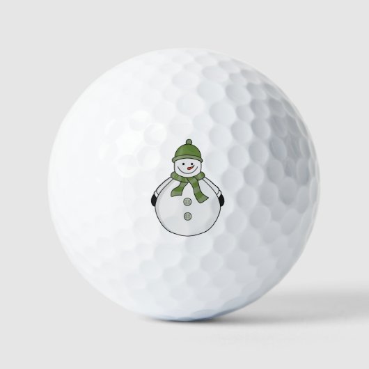 Cold Snowman Golfball (Vorderseite)