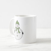 Cold Snowman Kaffeetasse (Vorderseite Links)
