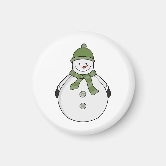 Cold Snowman Magnet (Vorne)