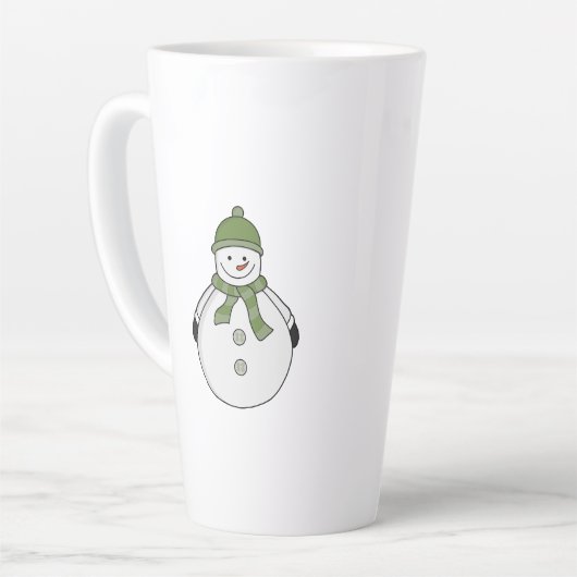 Cold Snowman Milchtasse (Linke Ecke)