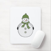 Cold Snowman Mousepad (Mit Mouse)