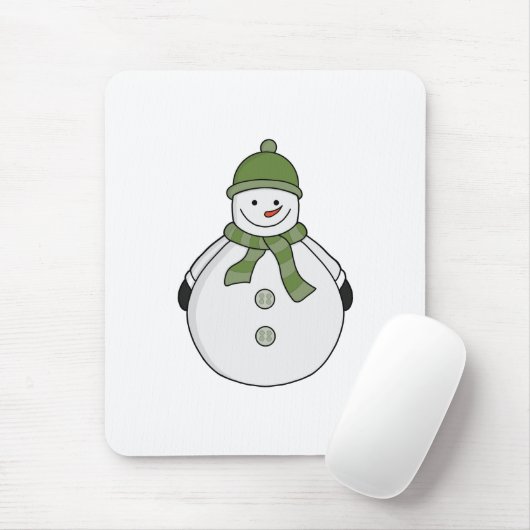 Cold Snowman Mousepad (Mit Mouse)