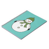 Cold Snowman Notizblock (Linke Seite)