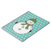 Cold Snowman Notizblock (Linke Seite)