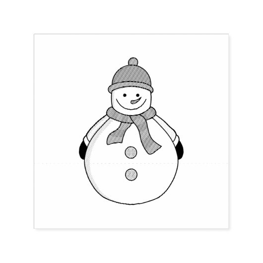 Cold Snowman Permastempel (Design)