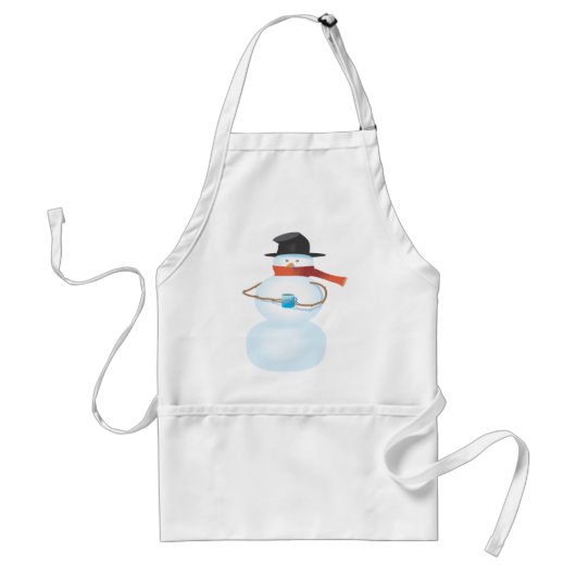 Cold Snowman Schürze (Vorne)