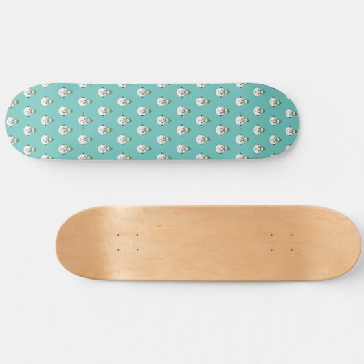 Cold Snowman Skateboard (Horizontal)