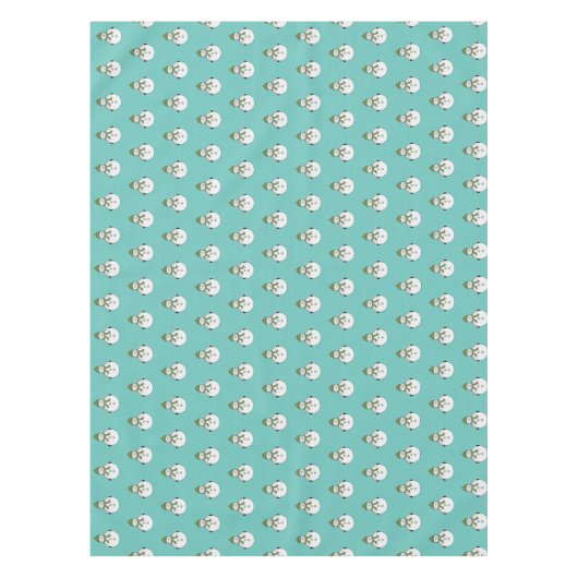 Cold Snowman Tischdecke (Vorderseite)