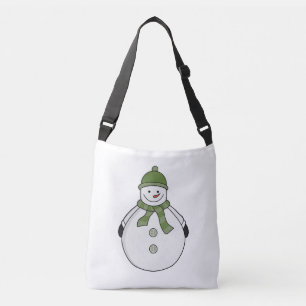 Cold Snowman Tragetaschen Mit Langen Trägern