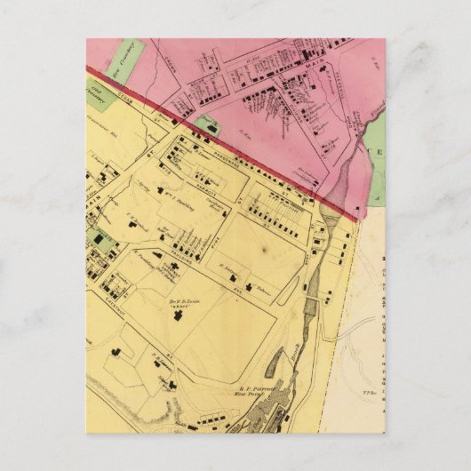 Cold Spring, Nelsonville Postkarte (Vorderseite)