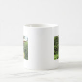 Cold Spring NY - Essen im Freien auf dem Innenhof Kaffeetasse (Mittel)
