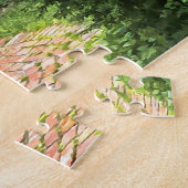 Cold Spring NY - Essen im Freien auf dem Innenhof Puzzle (Seite)
