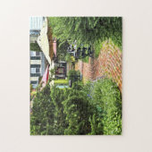 Cold Spring NY - Essen im Freien auf dem Innenhof Puzzle (Vertikal)