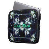 Cold Star Weltraumgeheimnis Laptopschutzhülle (Vorderseite Links)