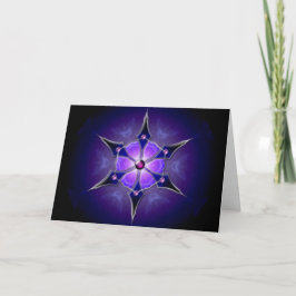 Cold Starlight Christmas Card Feiertagskarte