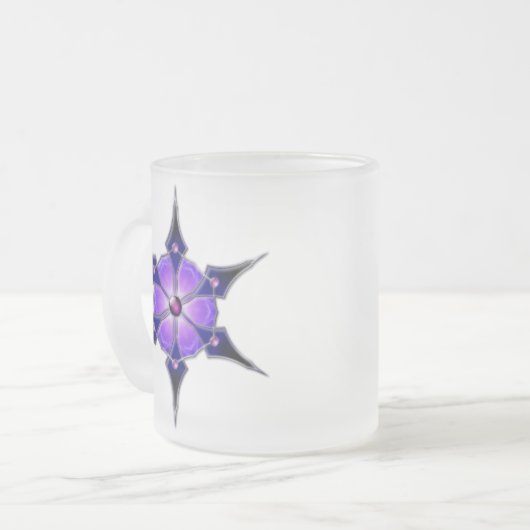 Cold Starlight Mattierte Tasse (Vorderseite Links)