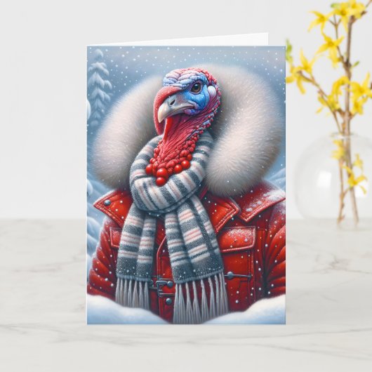 Cold Turkey Birthday Karte (Gelbe Blume)