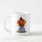 Cold Turkey Funny Animal Pub Kaffeetasse (Links)