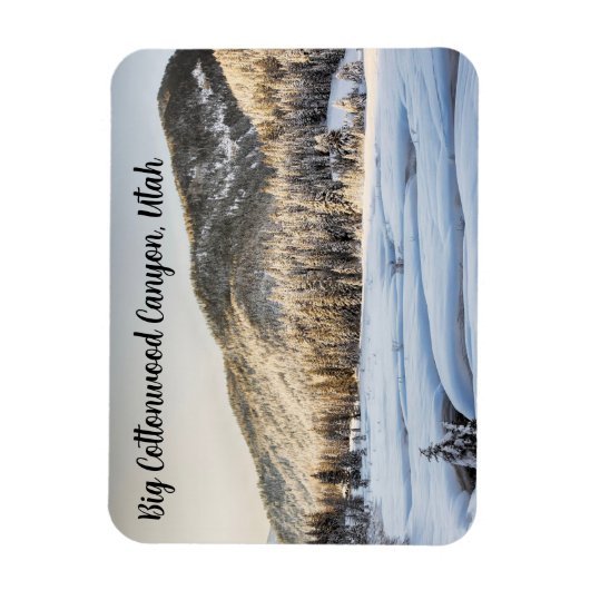 Cold Utah Erinnerungen Magnet (Vertikal)