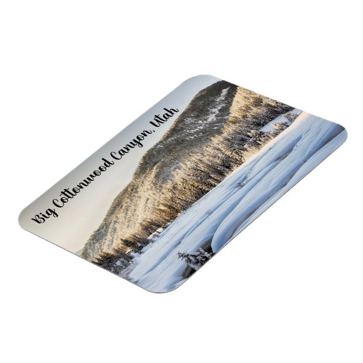 Cold Utah Erinnerungen Magnet (Linke Seite)