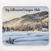 Cold Utah Erinnerungen Mousepad (Vorne)