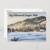 Cold Utah Erinnerungen Postkarte (Vorne/Hinten)