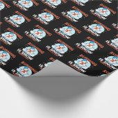 Cold Weather Runner - Running ist schneesicher Spa Geschenkpapier (Ecke)