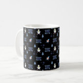 Cold Weather Running Christmas Snowman Kaffeetasse (Vorderseite Links)